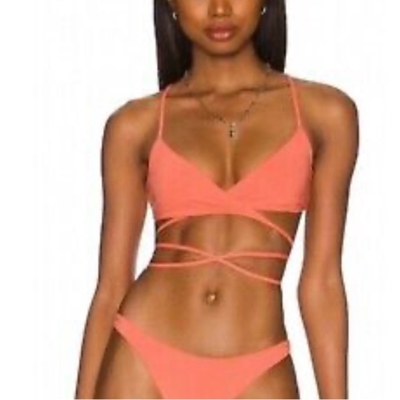 L*Space Kristen Tie Bikini Top - Picture 1 of 5